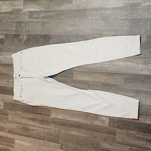 Dickies brand white skinny jeans